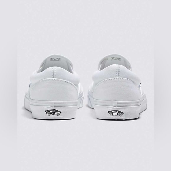 Vans Classic Slip-On Shoe in True White - Picture 3 of 10